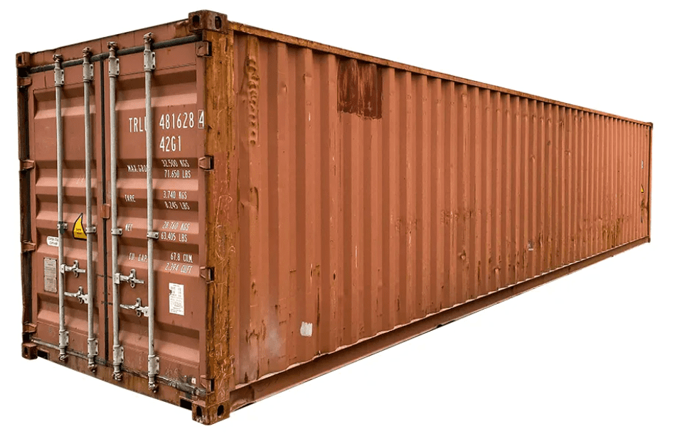 53 foot WWT container